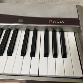 CASIO - 【送料無料】CASIO PX-500L Privia 88鍵盤 電子ピアノの通販