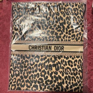 クリスチャンディオール(Christian Dior)のディオール ミッツァ レオパード柄 限定品 巾着ポーチ 新品未開封(ノベルティグッズ)