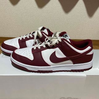 ナイキ(NIKE)のDUNK low チームレッド　by you(スニーカー)