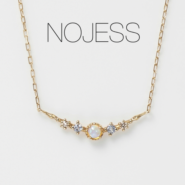 ■完売品■【NOJESS】K10カラーストーン ダイヤモンドネックレス/オパール | フリマアプリ ラクマ
