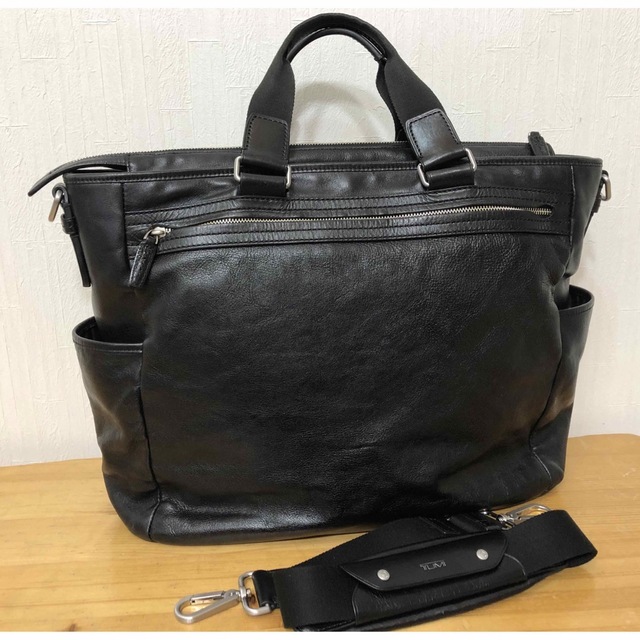 トゥミ ラレード テルライド 2WAY ビジネス ブリーフ レザー バッグ 黒