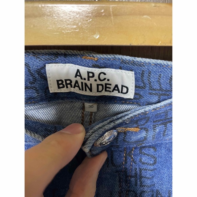 APC アーペーセー × brain dead ブレインデッド デニム