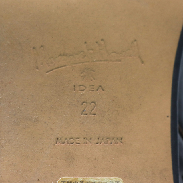 マーガレットハウエルアイデア ロングブーツ 本革レザー 日本製 スクエアトゥ シューズ レディース 22cmサイズ ブラウン MARGARETHOWELL レディースの靴/シューズ(ブーツ)の商品写真