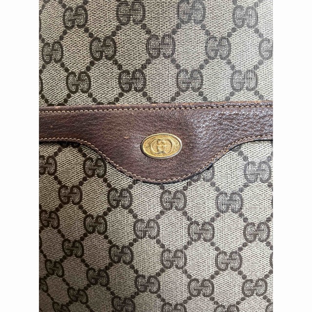 Gucci(グッチ)のオールドグッチ トートバッグ シェリーライン GUCCI レザー レディースのバッグ(トートバッグ)の商品写真