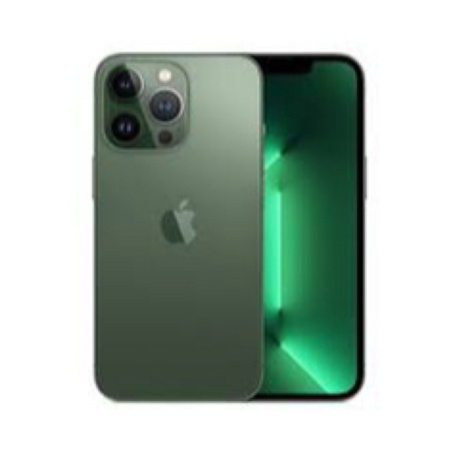 超安い iPhone SIMフリー アルパイングリーン128GB Pro 13 新品同様