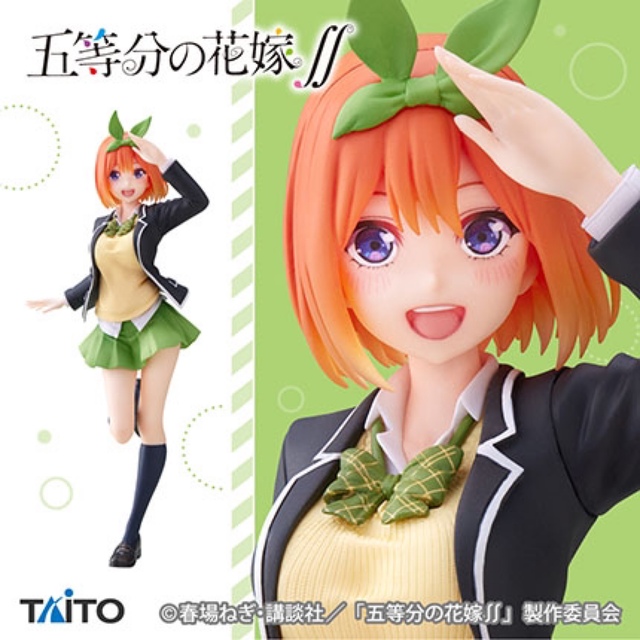 TAITO - 新品5種セット☆五等分の花嫁 coreful 制服renewal フィギュア