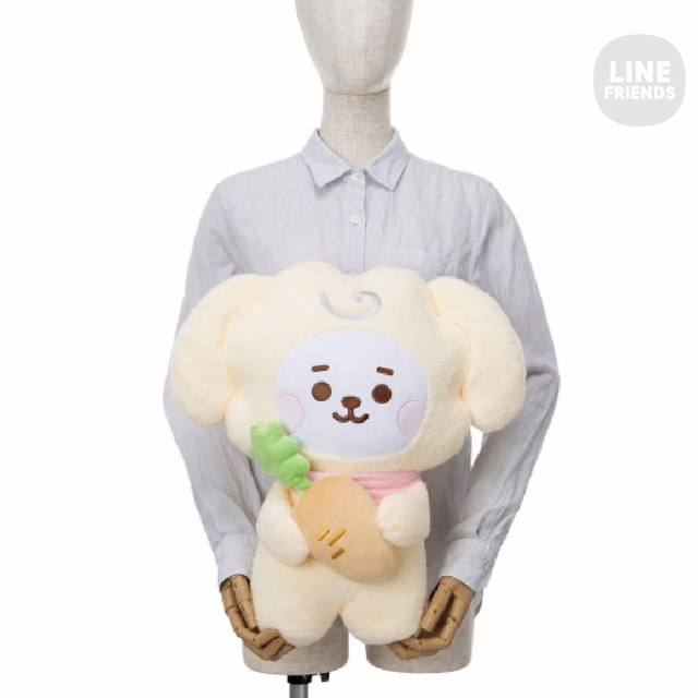 BT21 ベビー たっとんぬいぐるみ Lサイズ (RABBIT)  RJ