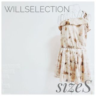 ウィルセレクション(WILLSELECTION)の新品未使用 WILLSELECTION ウィルセレクション シンデレラ ワンピ(ひざ丈ワンピース)