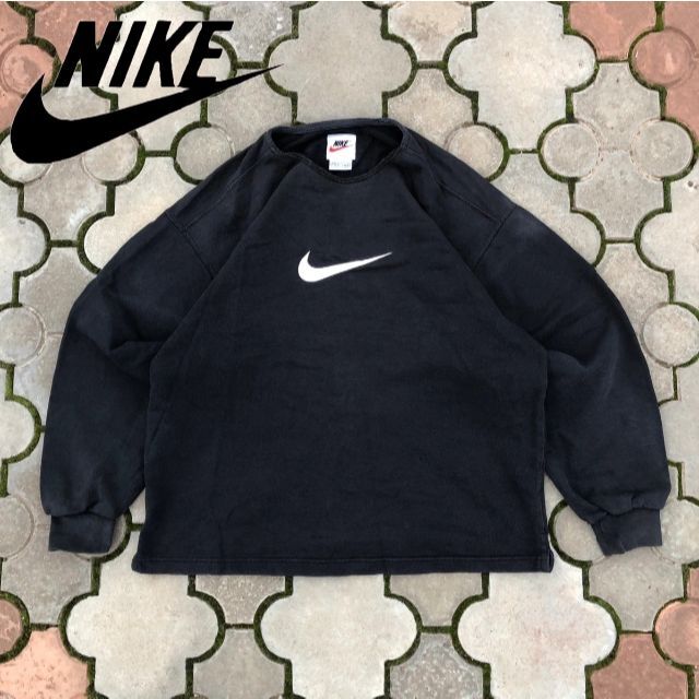 【90s】nike ナイキ センタースウォッシュ センターロゴ 銀タグ