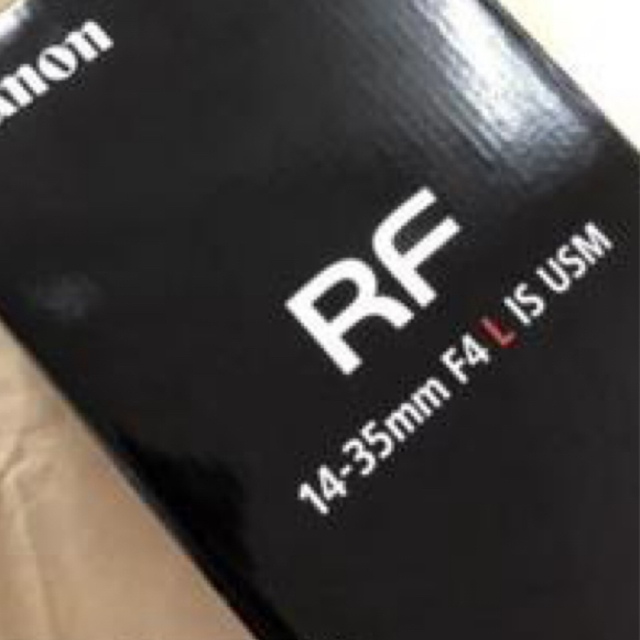スマホ/家電/カメラCanon RF14-35mm F4 L IS USM 新品未使用品
