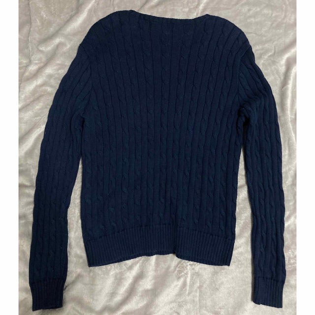 新品】 POLO RALPH 【送料無料】ポロラルフローレンのケーブルニット