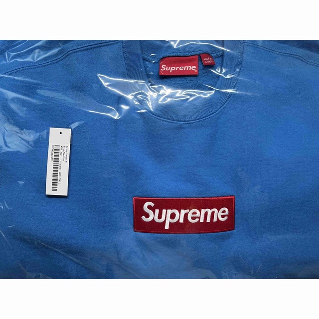 Supreme Box Logo Crewneck Blue ボックス　ロゴ