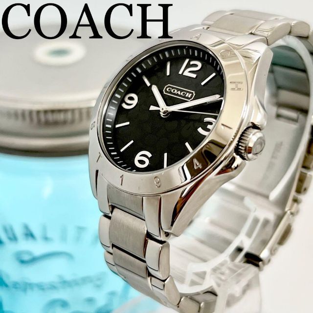 537 COACH コーチ時計　レディース腕時計　メンズ腕時計　シグネチャー
