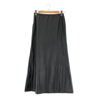 シンゾーン(Shinzone)の【新品】  Shinzone / シンゾーン | 2022AW | LUSTER CUT SKIRT トリアセテート 裏起毛 サテンライク  ロング スカート | S0(Free） | グレー | レディース(ロングスカート)