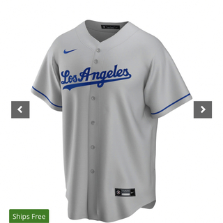 ナイキ(NIKE)のLos Angeles Dodgers Nike Replica Jersey(シャツ)