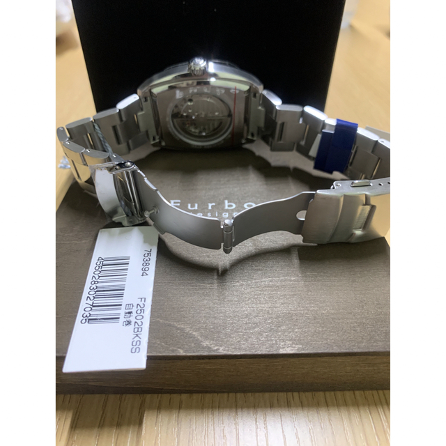 Furbo(フルボ)の新品未使用　フルボ　腕時計 F2502BKSS メンズ シルバー メンズの時計(腕時計(アナログ))の商品写真