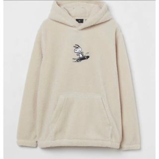 エイチアンドエム(H&M)のスヌーピー　ボアパーカー　H&M(パーカー)