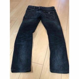 アルマーニジーンズ(ARMANI JEANS)のアルマーニ　ジーンズ　スキニーデニム　イーグル　ロゴ(デニム/ジーンズ)