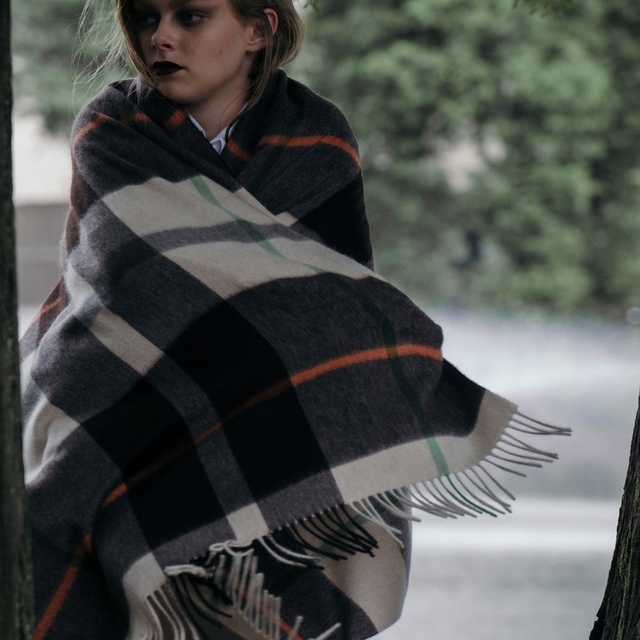 WEB限定カラー有 新品□Joshua Ellis カシミヤストール ジョシュア