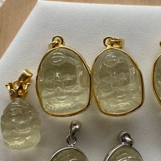 極上❣️【ソーティング付】ガネーシャ神♡ SV製リビアングラス