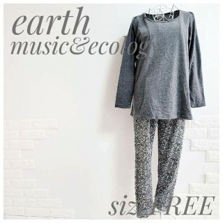 アースミュージックアンドエコロジー(earth music & ecology)の新品未使用 earth アース ミュージック&エコロジー パジャマ ルームウェア(パジャマ)