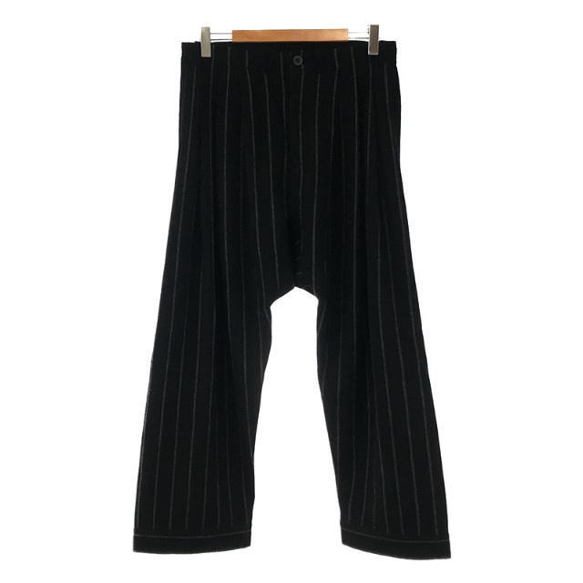 【美品】 JAN-JAN VAN ESSCHE / ヤンヤンバンエシュ | 2021AW | TROUSERS#65 ウールストライプ パンツ | M | ブラック | メンズ | フリマアプリ ラクマ