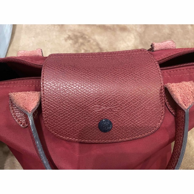 LONGCHAMP(ロンシャン)のロンシャン ハンドバッグ 赤 レディースのバッグ(ハンドバッグ)の商品写真