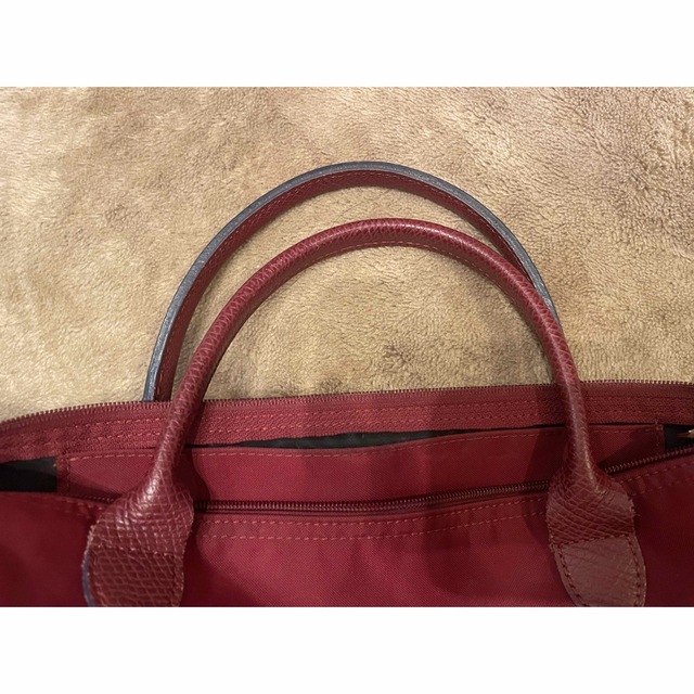 LONGCHAMP(ロンシャン)のロンシャン ハンドバッグ 赤 レディースのバッグ(ハンドバッグ)の商品写真