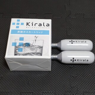 【値下げ中】Kirala スマートサーバー専用 炭酸ガス カートリッジ 2本(その他)