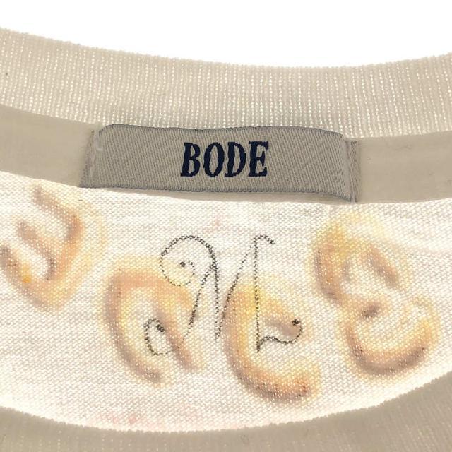 BODE / ボーディ | RABBIT TEE SHIRT コットン ラビット プリント Tシャツ | M | ホワイト | メンズ
