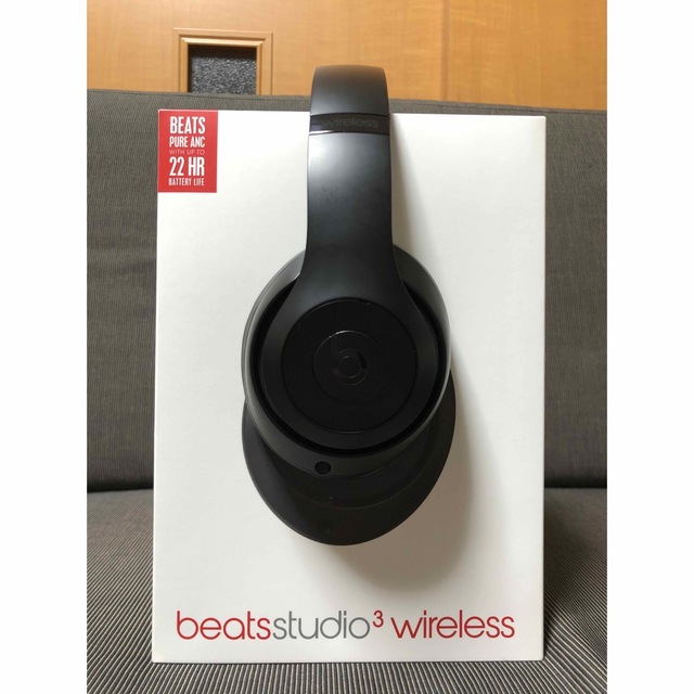 BEATS STUDIO3 WIRELESS マットブラックヘッドフォン/イヤフォン