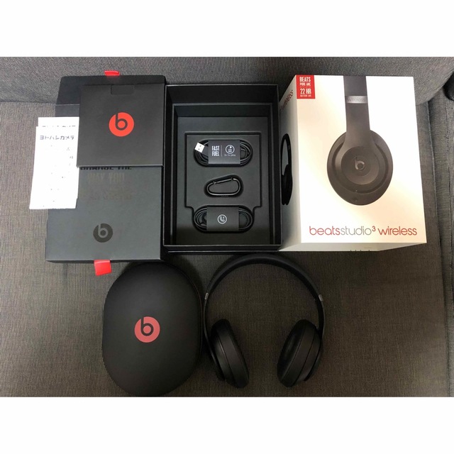 Beats   BEATS STUDIO3 WIRELESS マットブラックの通販 by パー子