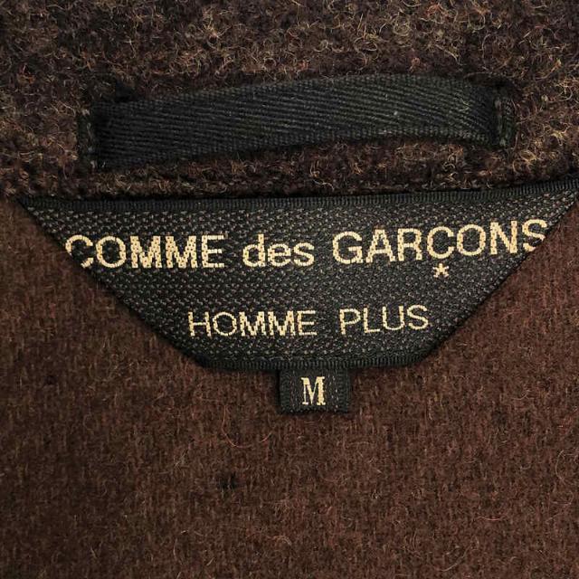 COMME des GARCONS HOMME PLUS / コムデギャルソンオムプリュス | AD1998 1998AW | ウール  インサイドアウト サイド ジャケット | M | ブラウン | メンズ