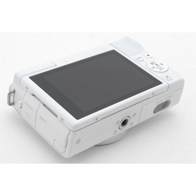 お買得】 Canon M200☆ EOS ☆スリムボディ♪オシャレホワイト♪スマホ