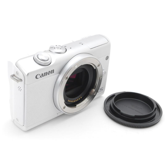 お買得】 Canon M200☆ EOS ☆スリムボディ♪オシャレホワイト♪スマホ