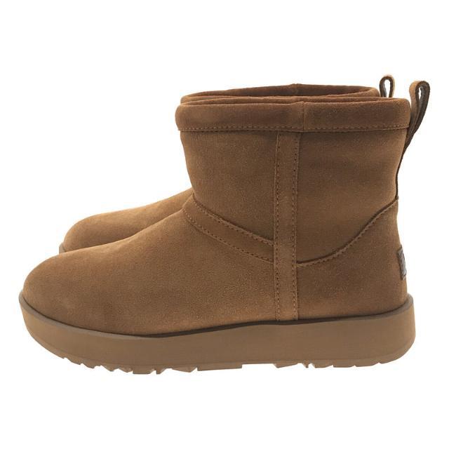 【新品】  UGG  / アグ | W CLASSIC MINI WATERPROOF クラシックミニ ウォータープルーフ ショート ムートンブーツ 箱付き | 24.5 | ライトブラウン | レディース 1