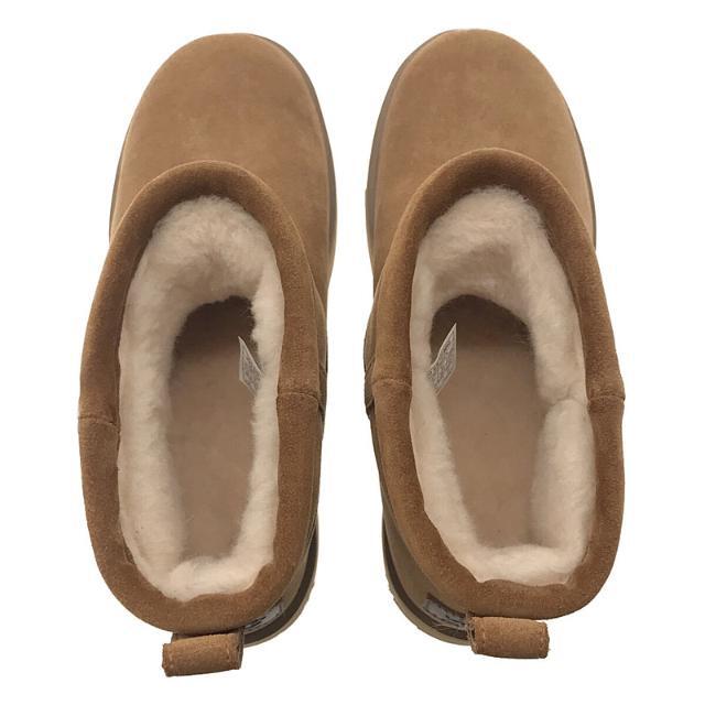 【新品】  UGG  / アグ | W CLASSIC MINI WATERPROOF クラシックミニ ウォータープルーフ ショート ムートンブーツ 箱付き | 24.5 | ライトブラウン | レディース 3