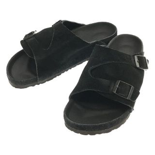 ビルケンシュトック(BIRKENSTOCK)のBIRKENSTOCK / ビルケンシュトック | × BEAMS ビームス 別注 Suede Zurich スエード チューリッヒ サンダル | ブラック | メンズ(サンダル)