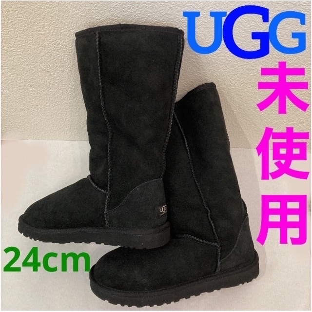 UGG ムートンブーツ ロングブーツ・黒