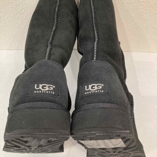 【未使用】UGG アグ　ムートンブーツ　ロング　トール　黒　ブラック　ボア　新品 4