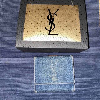 サンローラン(Saint Laurent)の【最終お値下げ❗️希少レア💕】サンローラン 折り財布(折り財布)