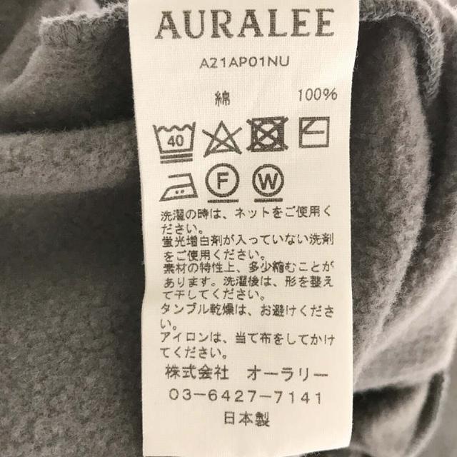 AURALEE(オーラリー)のAURALEE / オーラリー | 2021 | ELASTIC HIGH GAUGE SWEAT P/O ハイゲージ スウェット トレーナー | 3 | グレー | メンズ メンズのトップス(スウェット)の商品写真