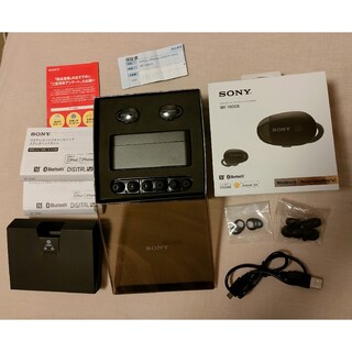 ソニー(SONY)の【値下げ】SONY ワイヤレスイヤホン  WF-1000X(ヘッドフォン/イヤフォン)