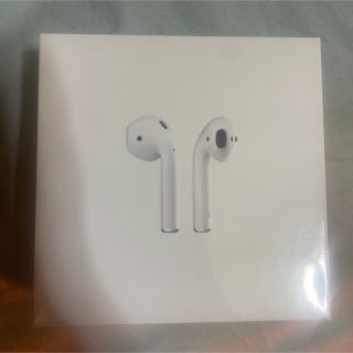 アップル(Apple)のAPPLE AirPods 第2世代新品未開封(ヘッドフォン/イヤフォン)