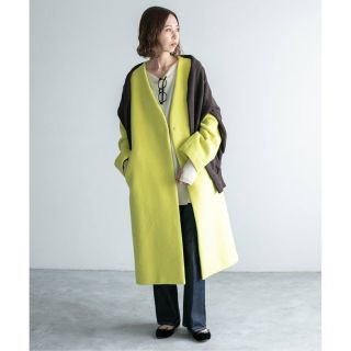 ちょこ様 新品 vachementヴァシュモン IENA別注 ボアコンビコート-