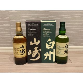 サントリー(サントリー)の山崎12年 白州12年 2本セット(ウイスキー)