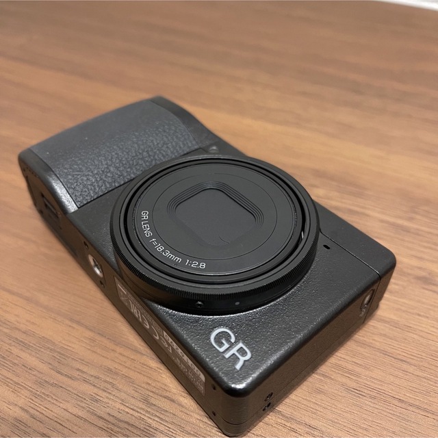 極美品★RICOH GR III ブルーリングキャップ+ 純正ソフトケース付