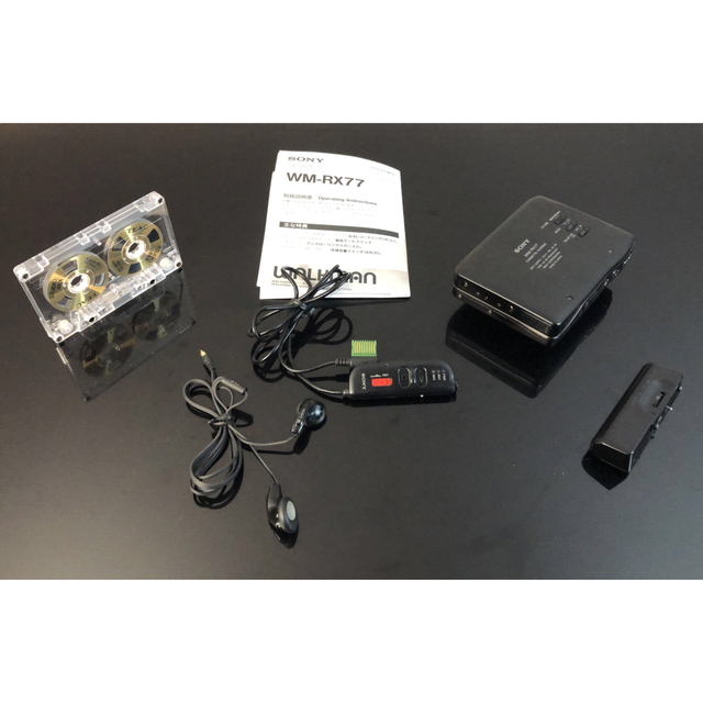 SONY - カセットウォークマン SONY WM-RX77「整備済み、完動超美 SONY - カセットウォークマン SONY WM-RX77「整備済み、完動超美