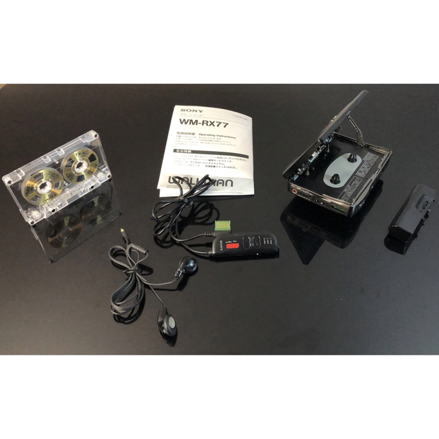SONY - カセットウォークマン SONY WM-RX77「整備済み、完動超美 SONY - カセットウォークマン SONY WM-RX77「整備済み、完動超美