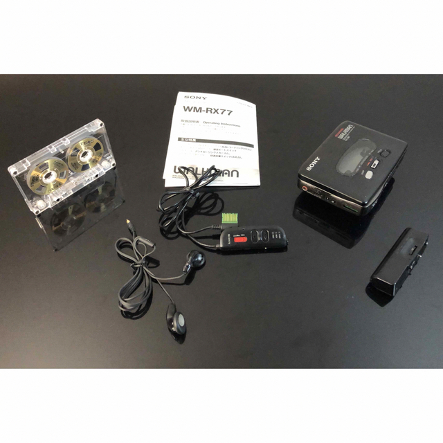SONY - カセットウォークマン SONY WM-RX77「整備済み、完動超美 SONY - カセットウォークマン SONY WM-RX77「整備済み、完動超美
